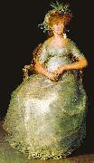Portrait of the Countess of Chinchon Francisco de Goya